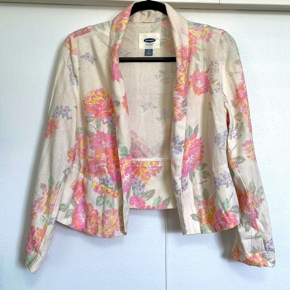 Floral Jacket (Old Navy)
